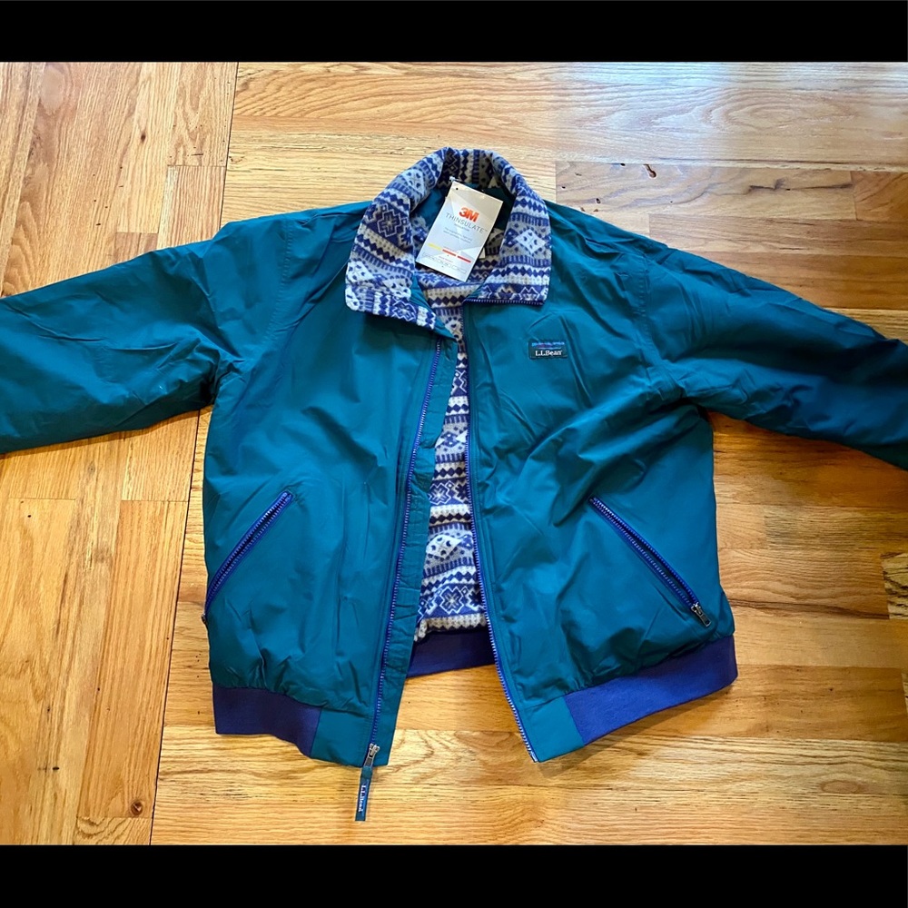 L.L Bean Warmup Jacket